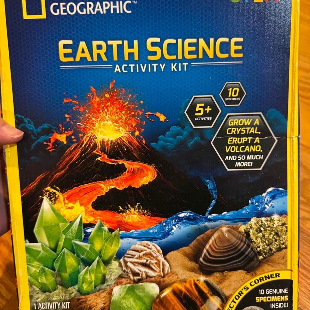 National Geographic Earth Science Activity Kit